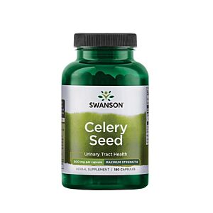 Celery Seed ( Extract Seminte Telina) 500mg 180 capsule - Swanson