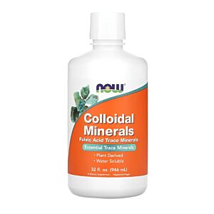 Colloidal Minerals ( Minerale Coloidale) 946 ml - NOW Foods