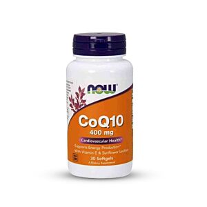 CoQ10 400mg 60 Softgels - NOW Foods