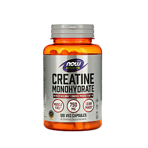 Creatine Monohydrate 750mg 120 Capsule - NOW Foods