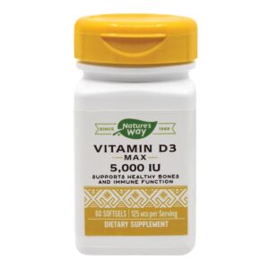 Vitamin D3 5000UI,60 capsule Secom
