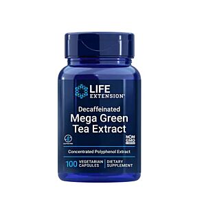  Mega Green Tea Extract Decaffeinated 100 Capsule - Life Extension