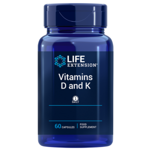 Vitamins D & K 60 capsule - Life Extension