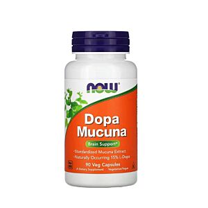 Dopa Mucuna 90 Capsules - NOW Foods