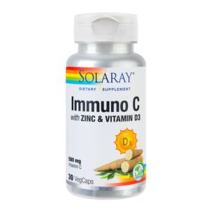 Immuno C with Zinc and Vitamin D3,30 capsule Secom