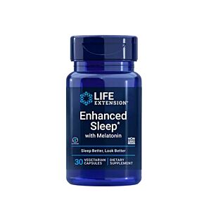 Enhanced Sleep with Melatonin 30 Capsule - Life Extension