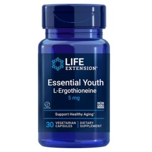 Essential Youth L-Ergothioneine 5mg 30 capsule - Life Extension