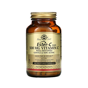 Ester-C Plus, Vitamin C 500mg 100 Capsule - Solgar