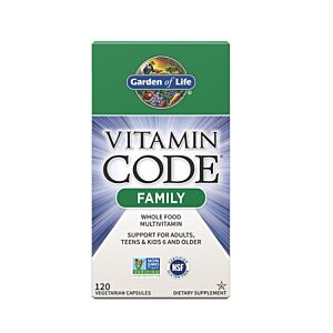 Vitamine Code Family Multivitamin 120 Capsule - Garden Of Life