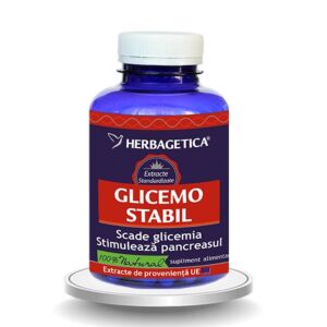 Glicemostabil Herbagetica 120 capsule