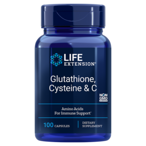 Glutathione, Cysteine & C 100 capsules - Life Extension