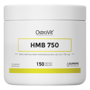 HMB 750 (Beta-hydroxy, beta-methylbutyrate, calcium 750mg) 150 capsule - Ostrovit