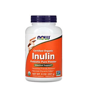Inulin Prebiotic Pure Powder 227g - NOW Foods