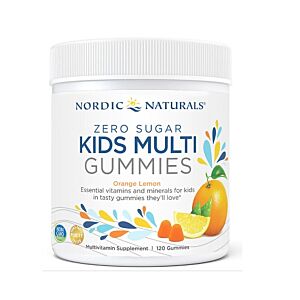 Zero Sugar Kids Multi Gummies 120 gummies - Nordic Naturals