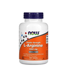 L-Arginine Double Strength 1.000mg 120 Tablete - NOW Foods