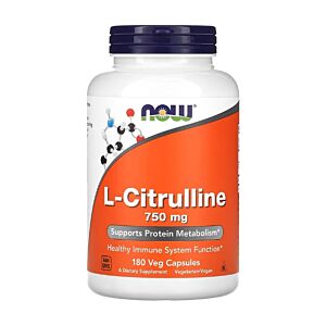 L-Citrulline 750mg 180 Capsule - NOW Foods