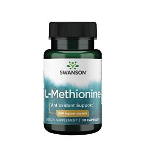 L-Methionine 500mg 60 capsule - Swanson