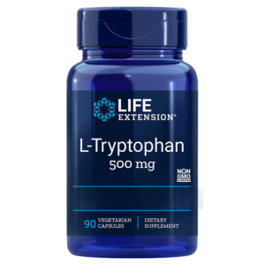 L-Tryptophan 500mg 90 capsule - Life Extension