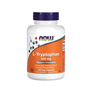 L-Tryptophan 500mg 120 Capsule -  NOW Foods