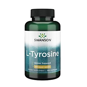 L-Tyrosine 500mg 100 capsule - Swanson