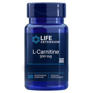 L-Carnitine 500mg 30 capsule - Life Extension