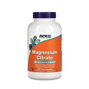 Magnesium Citrate 240 Capsule - NOW Foods