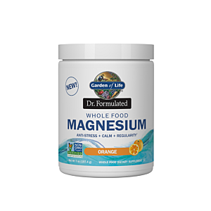 Whole Food Magnesium Powder Orange 197.4g - Garden of Life