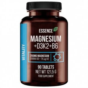 Magneziu+Vitamina D3,K2 si B6 90tab Essence