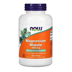Magnesium Malate1.000 mg 180 Tablete - NOW Foods