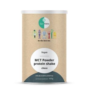 MCT Powder Keto Protein Shake Choco 400g. - Go-Keto