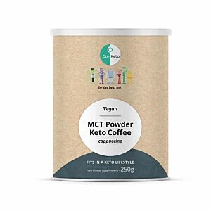 MCT Powder Keto Coffee Almond/Amaretto 250g - Go-Keto