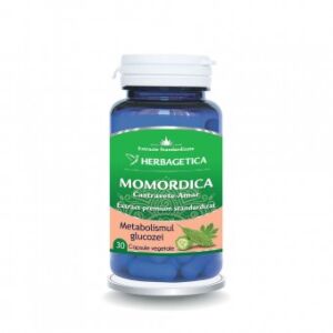 Momordica Extract Castravete Amar 30 cps Herbagetica