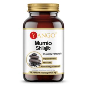 Mumio Skilajit 40% acizi fulvici 90 capsule - Yango