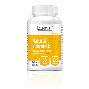 Natural Vitamin E 60 capsule /13,5mg-Zenyth