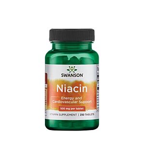 Niacin 100mg 250 tablete - Swanson