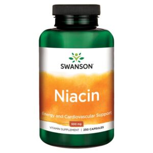 Niacin 500mg 250 capsule - Swanson