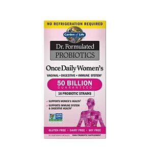Once Daily Women's Dr. Formulated Probiotics 50 Billion 30 Capsule - Garden of Life