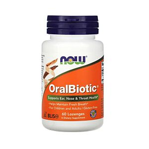 OralBiotic 60 Lozenges - NOW Foods