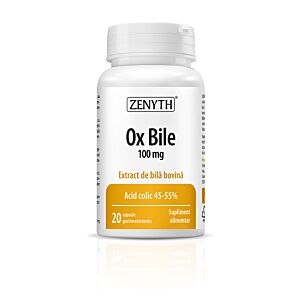 Ox Bile 100 mg 20capsule Zenyth