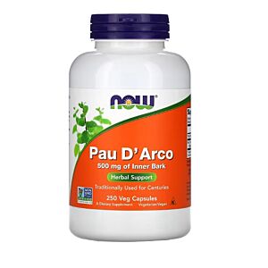 Pau D' Arco 500 mg 250 Capsule NOW Foods