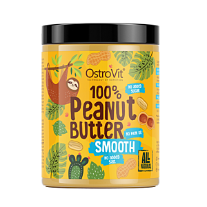 Peanut Butter (Unt de Arahide) 1000 g Smooth - Ostrovit