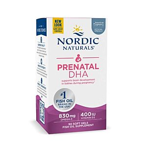 Prenatal DHA, 830mg Strawberry 90 capsule - Nordic Naturals