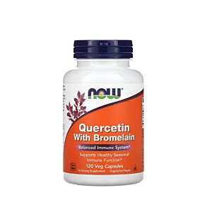 Quercetin with Bromelain 120 Capsule - NOW Foods