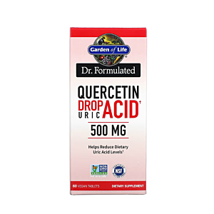 Quercetin Drop Acid Uric 500mg 60 tablete - Garden of Life