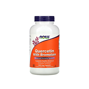 Quercetin with Bromelain 120 Capsule - NOW Foods