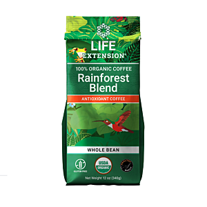 Rainforest Blend Antioxidant Coffee 340g - Life Extension