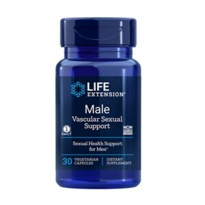Male Vascular Sexual Support - 30 cps Life Extension