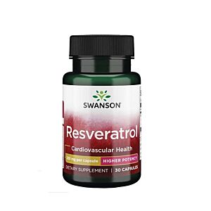 Resveratrol 250mg. Higher Potency 30 Capsule - Swanson