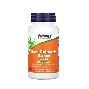 Saw Palmetto Extract 320mg 90 capsule - NOW Foods