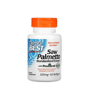 Saw Palmetto with Prosterol Standardized Extract 320mg 60 Softgels - Doctor's Best